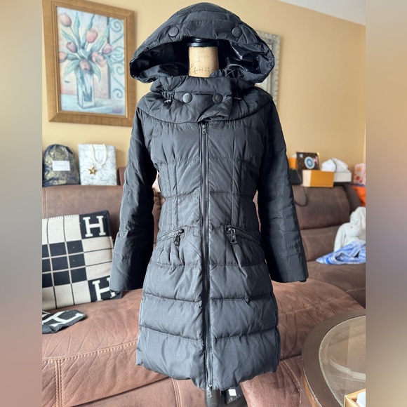 Moncler women’s Down Hooded Long Puffer Coat - Picture 13 of 14